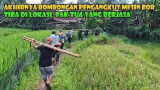 Download lagu The Drilling Machine Transport Group Arrives at the Location... Clean Water is Ready to Flow to t... mp3