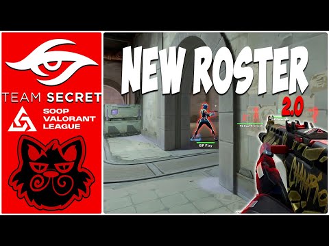 NEW TS FIRST GAME! Team Secret vs Xipto - HIGHLIGHTS - SOOP VALORANT League 2025 | TS vs XIP