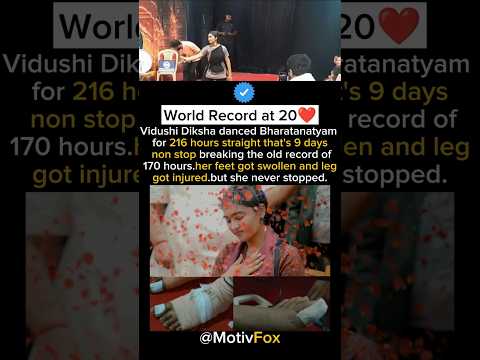 She Danced for 9 Days Straight and Broke a World Record !!