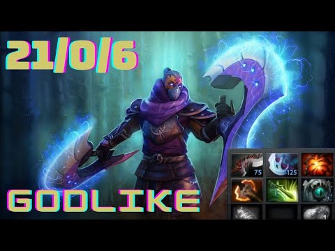 Kash - Anti Mage {Safe lane} - 21 KILLS - Zero Death | Insane Game play | Ranked Match