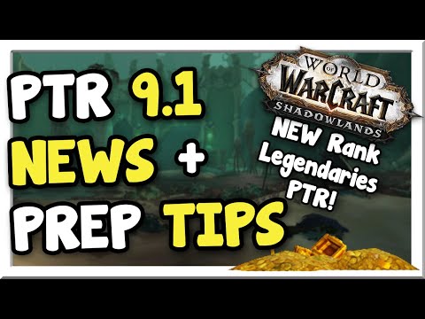 Prepping Your Professions for 9.1! Big Legendary PTR News! | Shadowlands | WoW Gold Making Guide