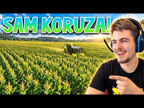SILIRAMO CELO MAPO KORUZE! *DOBESEDNO* (FARMING SIMULATOR 25) [FS25 SLO]