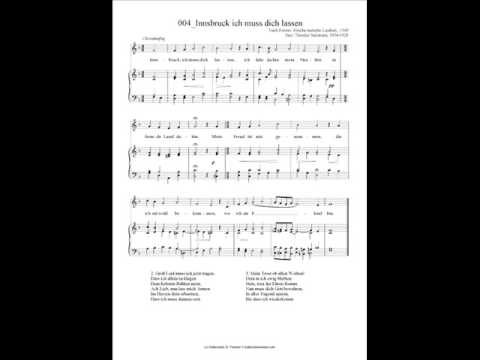 Heinrich Isaac (1450-1517) - Innsbruck, ich muss dich lassen