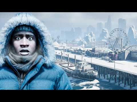 A ÚLTIMA TEMPESTADE DE NEVE DO GTA 5 - O FILME