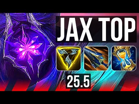 JAX vs GANGPLANK (TOP) | KR Challenger | 25.5