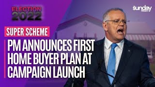 Prime Minister Scott Morrison Announces First Home Buyer Plan At Liberal Campaign Launch