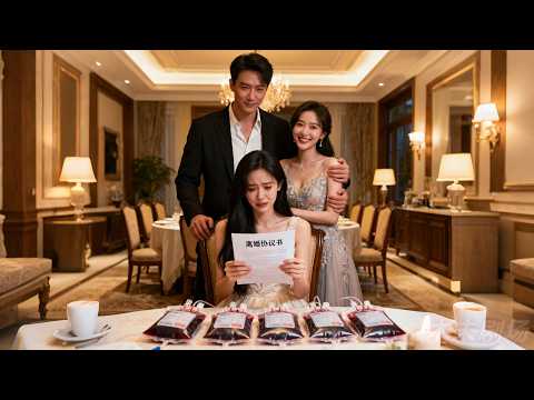 她抽乾血液供男友讀書，卻親耳聽見他挽著小三笑她窮酸，徹底心寒從他的世界消失，一向高傲的男人卻慌了神！#追妻火葬場 #虐戀 #好看 #大小姐，那個窮男人又來借錢了