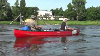 preview picture of video 'PADDELN auf der ELBE - Clip 8: Gen MAGDEBURG - Made by kanukassel'