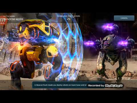 War Robots test server 3.7 new Robot 'Falcon' and new heavy weapon 'Flux'.