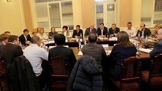 Заседание Совета народных депутатов. Выборы заместителя председателя