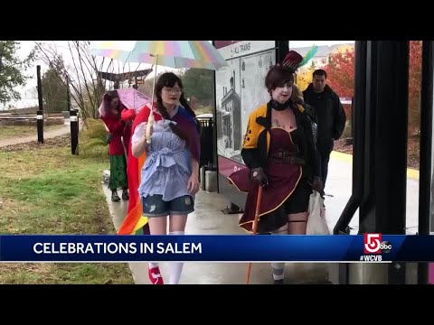 'Once in a lifetime experience;' People flock to Salem for Halloween