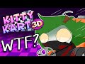 SmokeeBee Plays HORRIBLY DISTURBING GO KART GAME Kitty Kart 3D