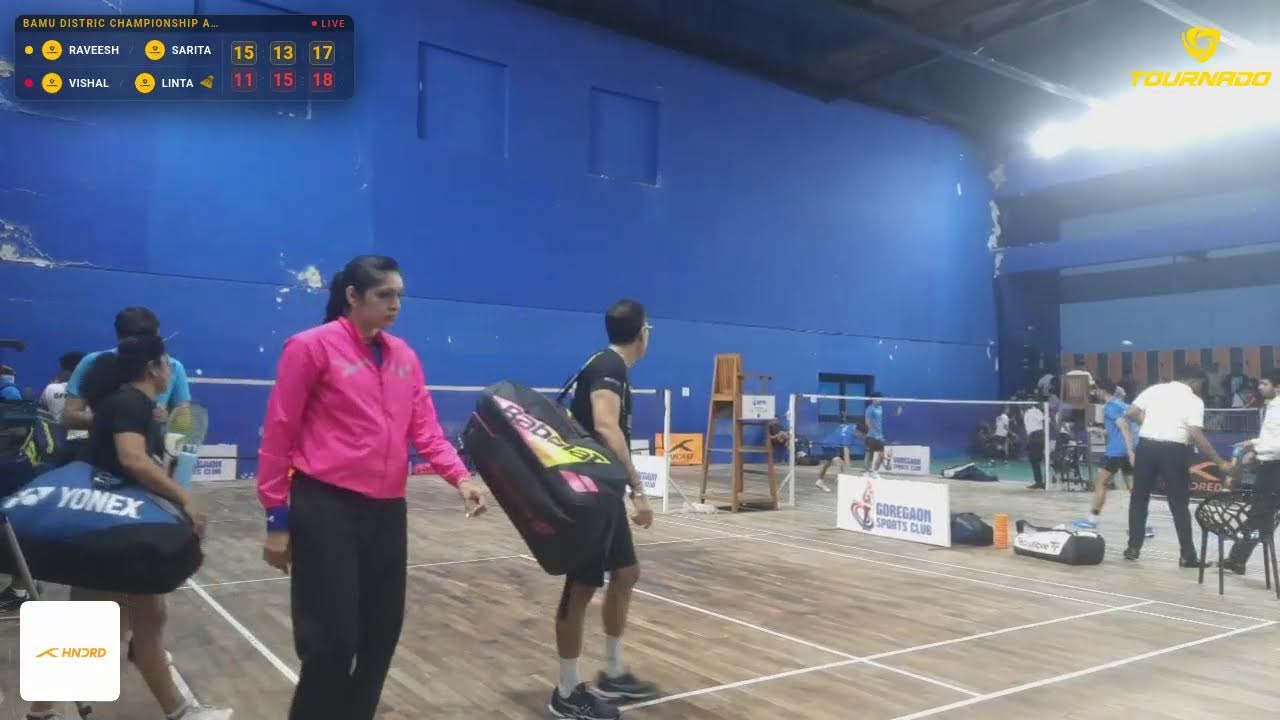 Quarter-finals | Raveesh & Sarita vs Vishal & Linta