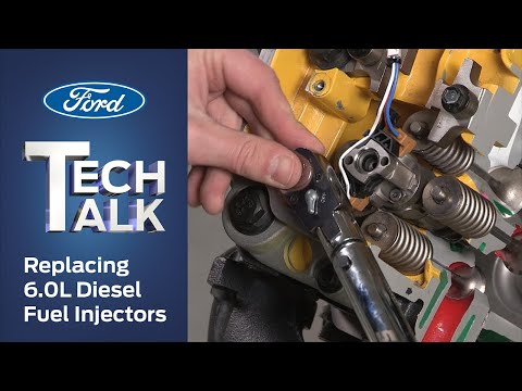 How to Replace a Ford 6.0L Power Stroke® Diesel Fuel Injector | Ford Tech Talk