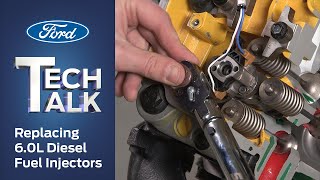 How to Replace a Ford 6.0L Power Stroke® Diesel Fuel Injector | Ford Tech Talk
