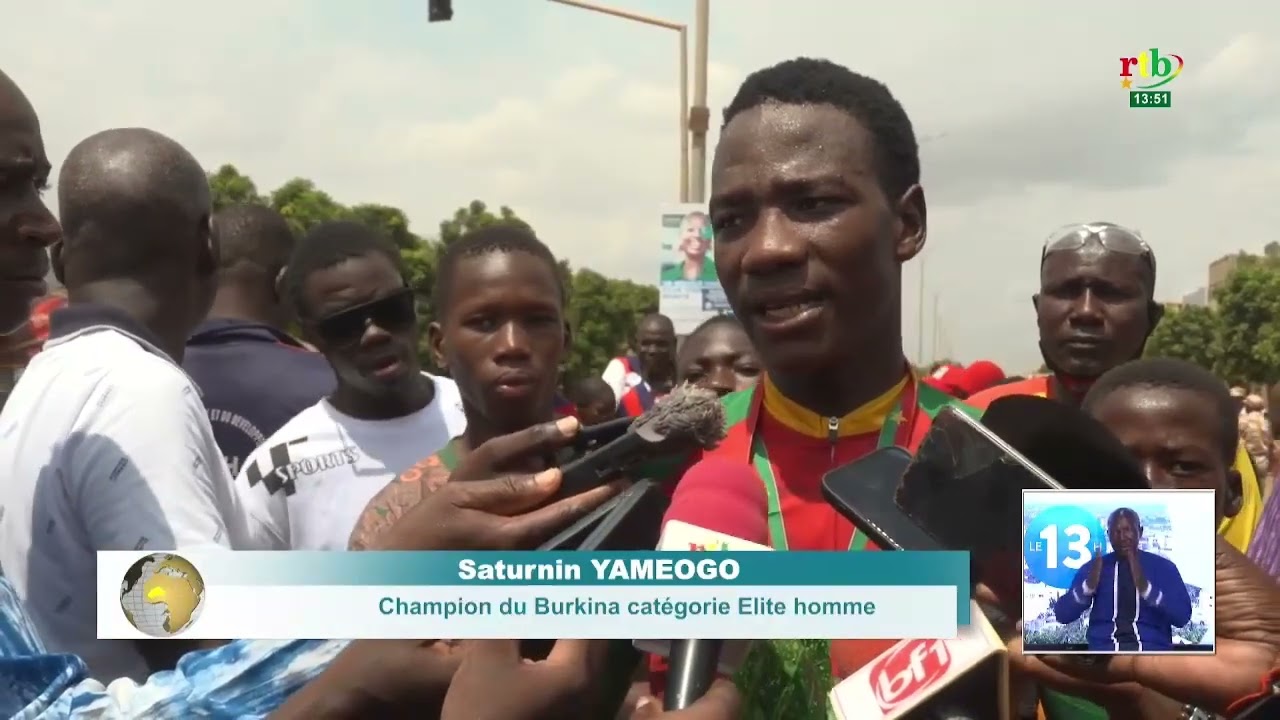 Clôture du Championnat national de cyclisme : Saturnin Yaméogo nouveau roi de la petite reine