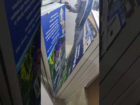 100mm Single Side Aluminium Fabric Light Box Profile