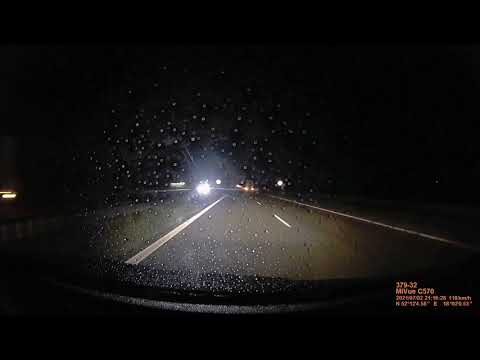 Wypadek na 245 km A2