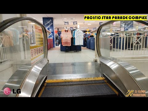 LG Escalators at Pacific @ Star Parade Complex, Alor Setar, Kedah, Malaysia.