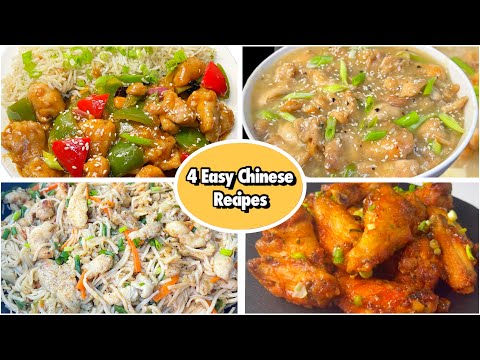 4 Easy Chinese Recipes Restaurants Style chicken That any one Can Make Easily