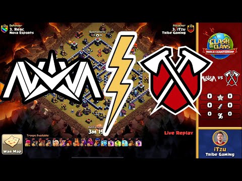 TRIBE GAMING VS NOVA ESPORTS clash of clans tournament 2020