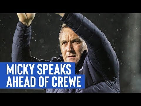 Pre Match | Micky Mellon (Crewe Alexandra)