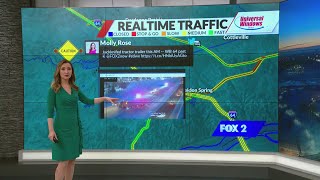 Live Updates: Tuesday morning traffic updates from FOX 2’s Traffic Reporter Molly Rose