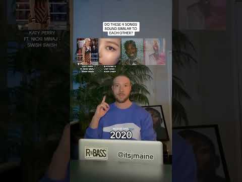 Do These 4 Songs Sound Similar? Katy Perry “Swish Swish”, BLACKPINK & Lady Gaga, etc #shorts