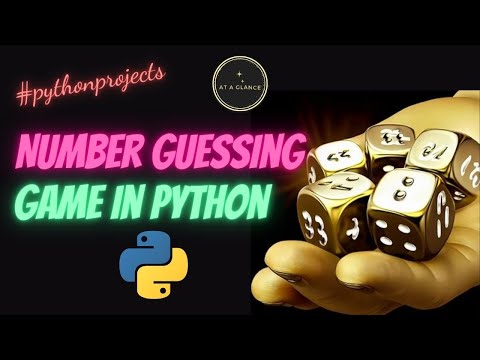 Number Guessing Game In Python Python Projects At A Glance Numberguessinggame Python