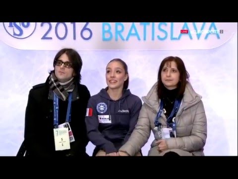 Giada Russo 2016 SP Euoropeans