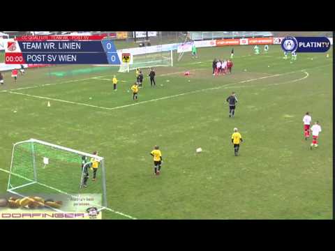 Tor -  Team Wr. Linien / Post SV Wien am 26.03.2016 10:07