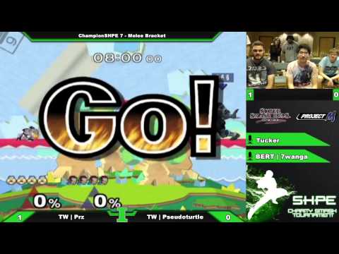 [ChampionSHPE7] TW | PRZ (Sheik) vs. TW | Pseudoturtle (Ganondorf) Melee Singles