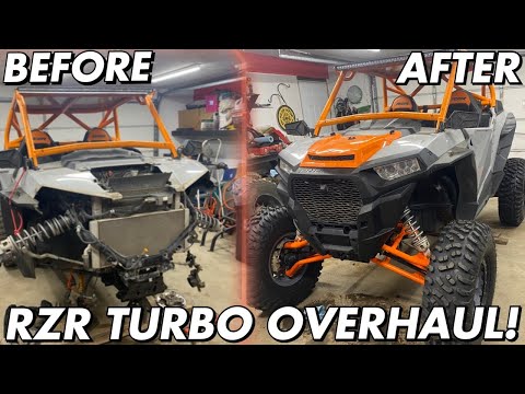 Nick UPGRADES His RZR Turbo! | L&W Fab High Clearance Radius Rods, A-Arms, & ITP Terra Hooks!