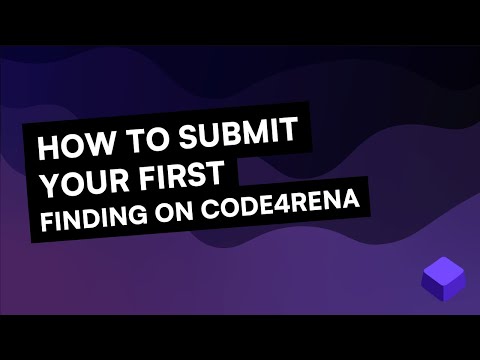 How to submit your first finding on Code4rena