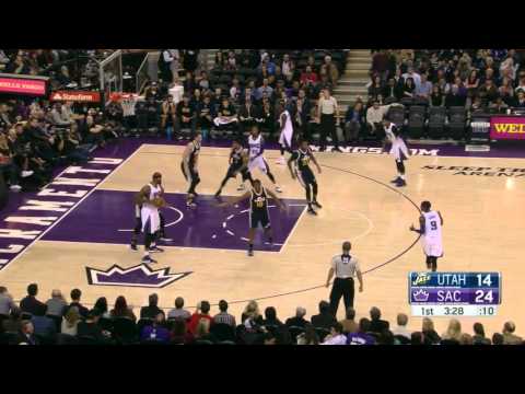 Ben McLemore vs Utah Jazz 08.12.2015 (10Pts)