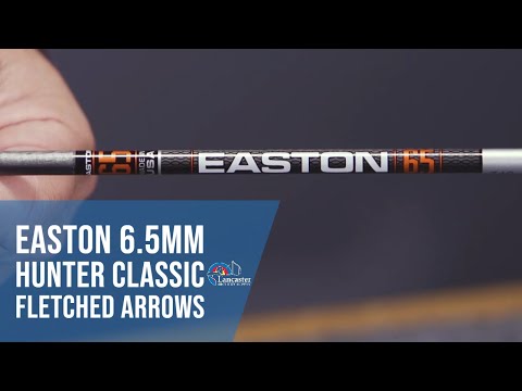 Easton 6.5mm Hunter Classic Fletched Arrows | LancasterArchery.com