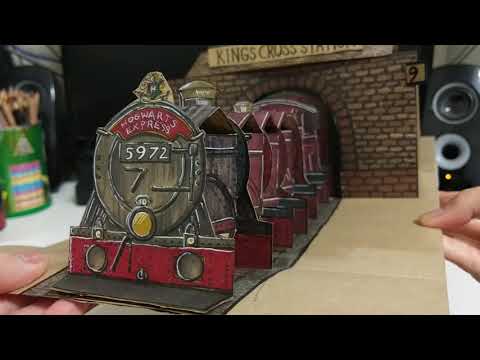 Platform 9 3/4 Popup card