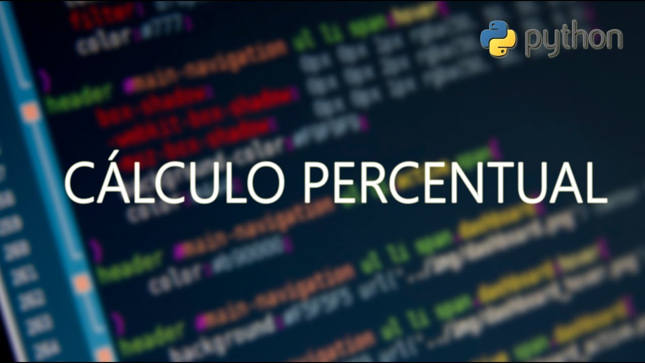 Cálculo de Percentual em Python