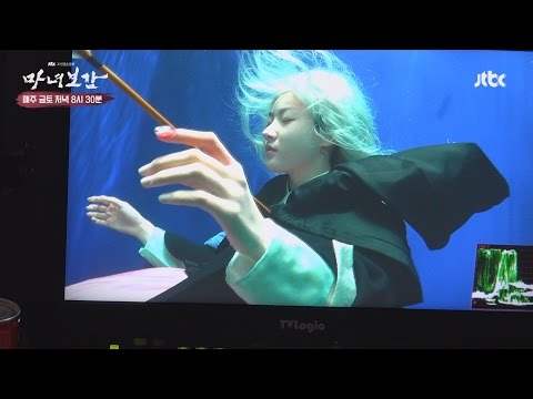[메이킹] 김새론, 4시간 수중촬영 투혼! '물속에서도 빛이나'