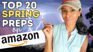 Be PREPARED For Spring Storms With Essential Emergency Supplies