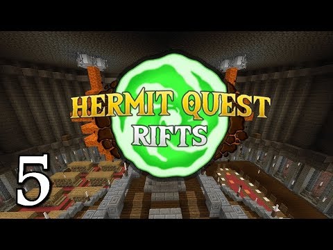 Hermit Quest Rifts [Modded Minecraft PvP] Ep. 5- When Sentinels Attack!