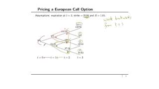 Lec 13 - The Multi Period Binomial Model
