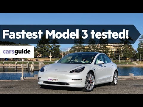 Tesla Model 3 2020 review: Performance