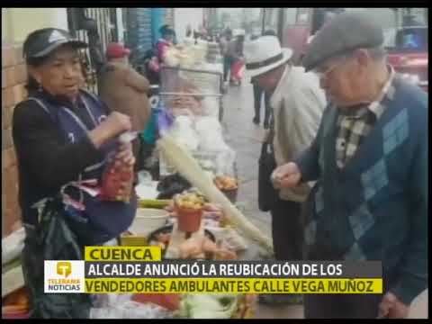 Alcalde anunció la reubicación de los vendedores ambulantes calle Vega Muñoz