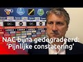 Bijna zekere degradatie noemt trainer Ruud Brood een 'pijnlijke constatering'