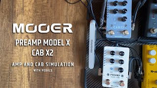 Video thumbnail for Mooer Preamp Model X & Cab X2 Amp and Cab Simulation (with other pedals) by Do Noise