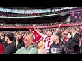 Take me home United Road song at Wembley | before the Coventry semi final