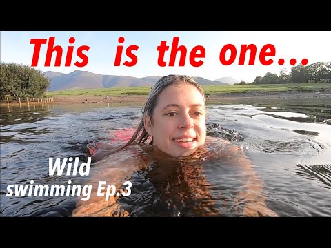 Early morning WILD SWIM + LOOK WHERE WE'RE STAYING!! *Lake District VLOG*