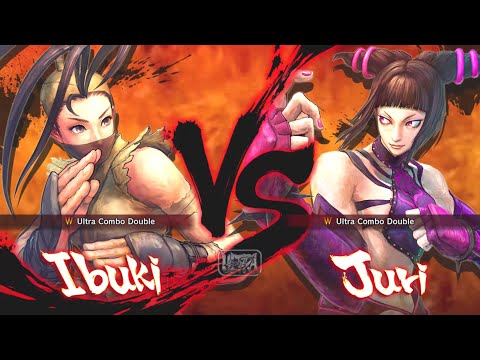 Ultra Street Fighter 4 - Ibuki Vs Juri [Hardest]