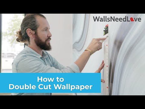 How to Double Cut Wallpaper and Avoid Overlaps and Seams